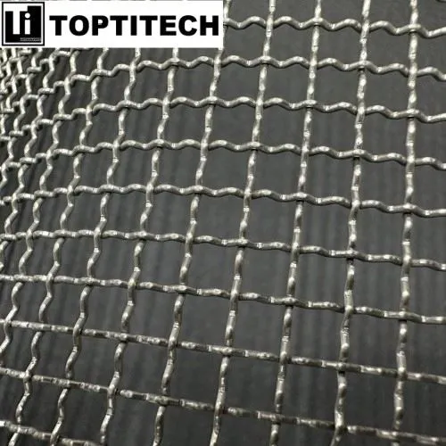Titanovo Tkano žično Sito Z Velikostjo Por 5*5 mm Za Morsko Gojenje factory